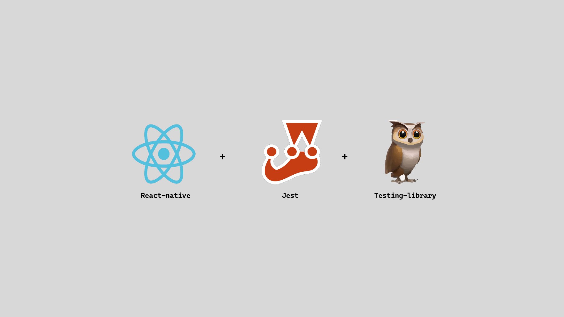 React testing library